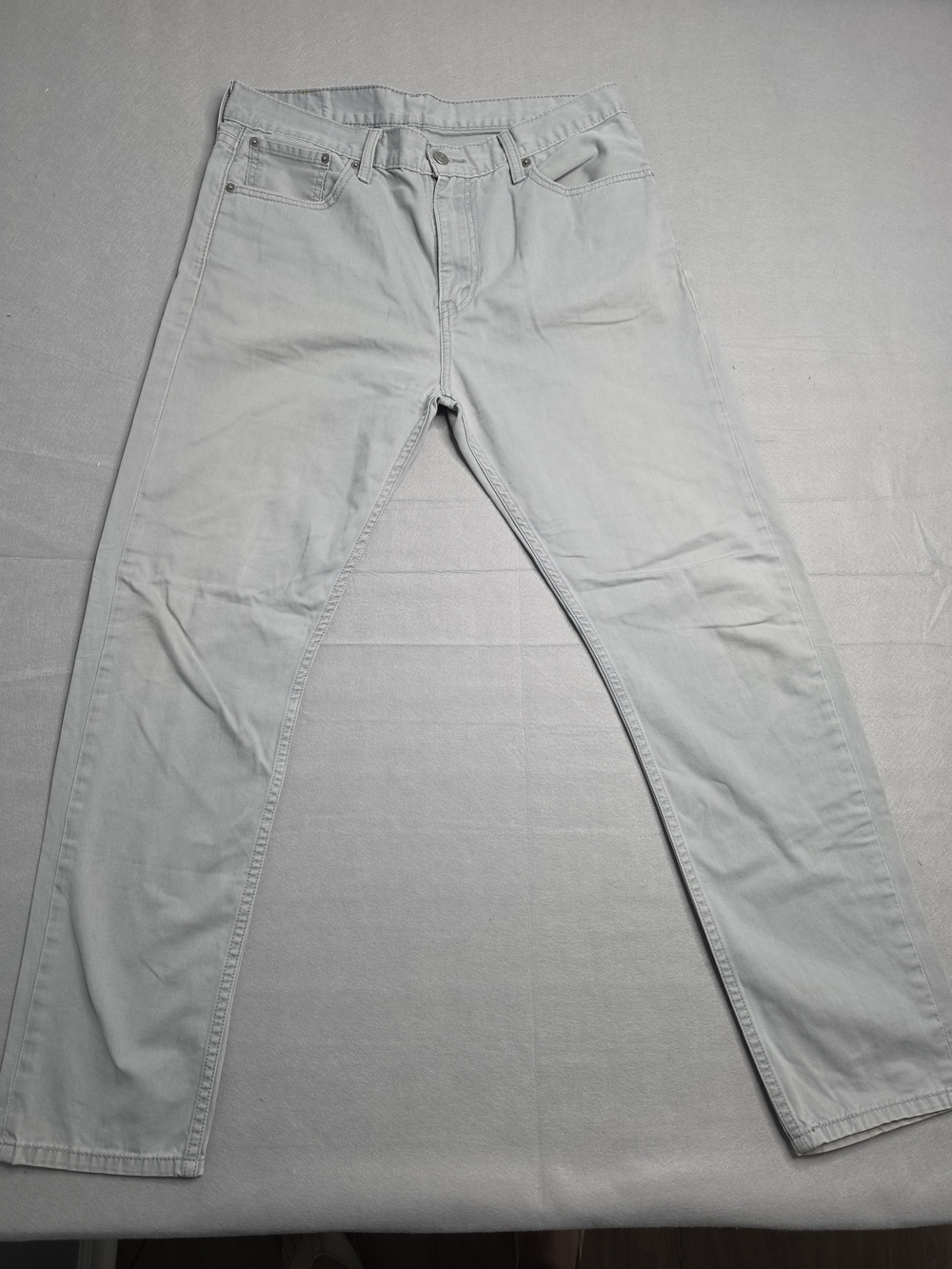 Levi's Jeans Mens 33x32 Gray 508 Regular Fit Tapered
